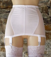 Panty Girdle with 6 Suspenders, High Waist Retro Vintage Style in