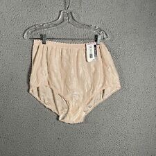 KMART PINK K Nylon Briefs 3 Pair Granny Panties Vintage Size 8 New