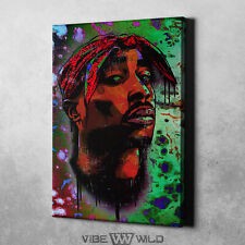 NEW Tupac Shakur 2Pac Music Poster Print Art Fan Art Vector Canvas High  Quality