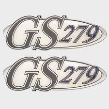Glastron Boat Decals 0572458, GX 255 Gold Stickers (Pair)