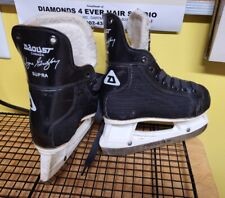 Vintage 1960s Daoust National 100 Black Leather Pro Skates Like