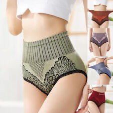 Women's Tummy Smoothing Sexy Lace Thong T-back Shapewear Panties